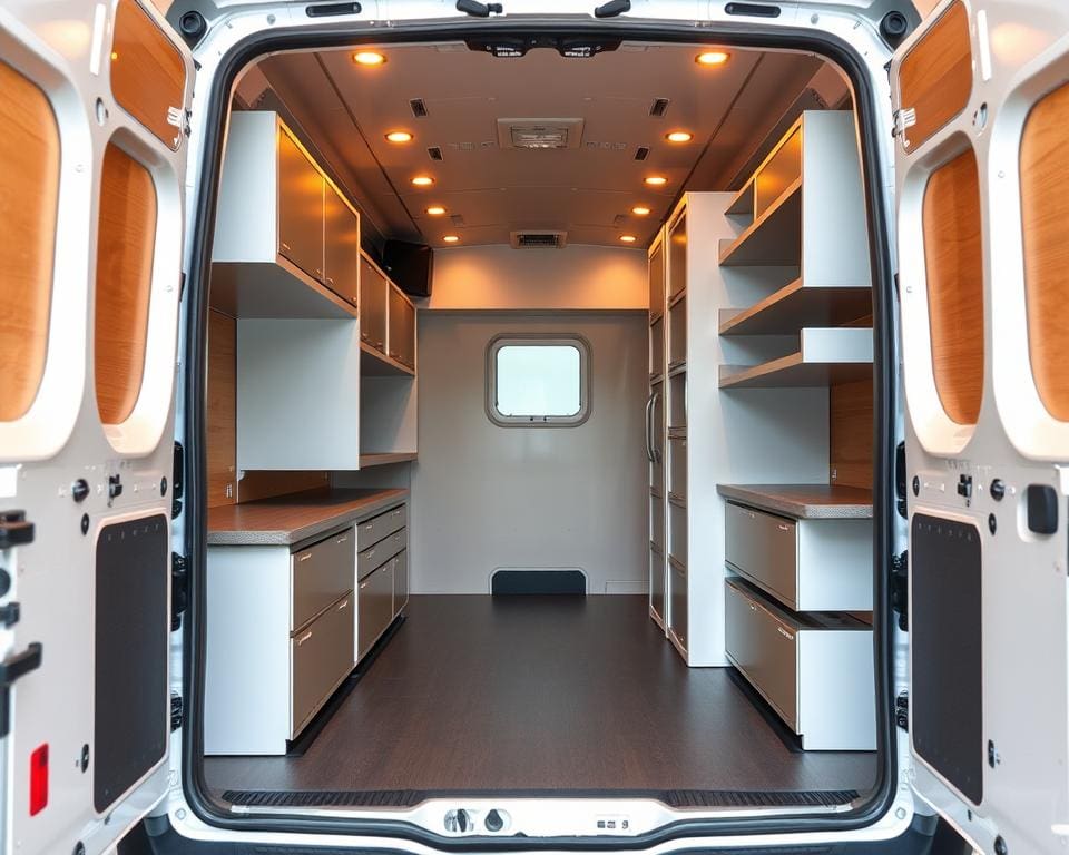 Wie optimieren Sie Ihren Transporter mit Einrichtung von Tecnolam?