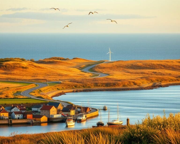 Wie planst du eine Reise entlang der Nordsee?