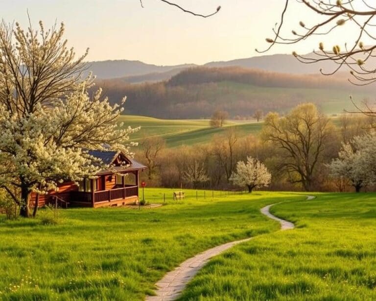 Wie planst du eine Reise im Fruehling?