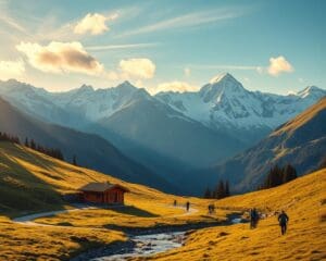 Wie planst du eine entspannte Reise durch die Alpen?