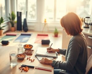 Wie planst du eine gesunde Wochenroutine?