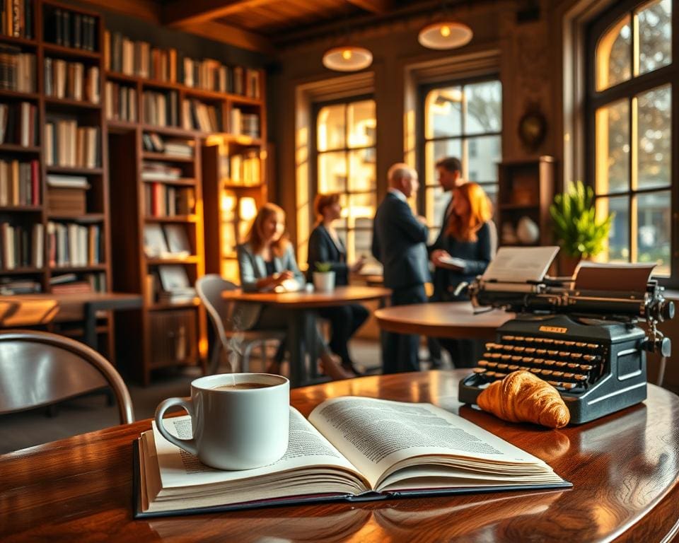 Warum gehören Cafés zum literarischen Lifestyle?