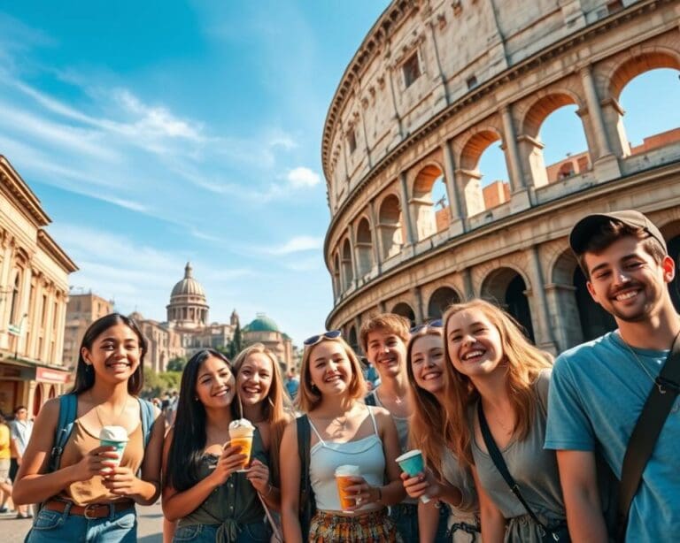 Was erleben Jugendliche bei Sommerferien in Rom?