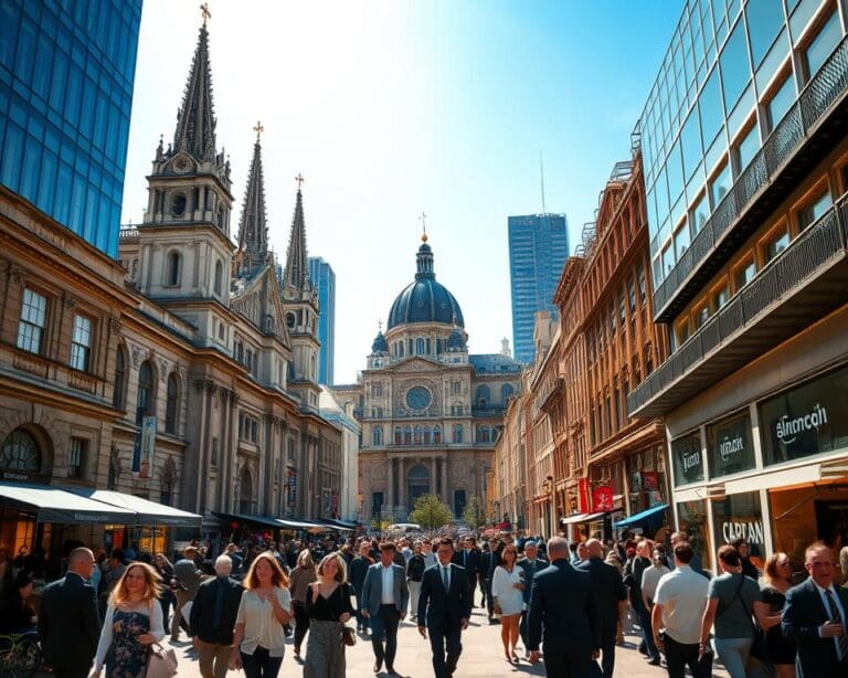 Welche Städte bieten Geschichte und modernes Leben?