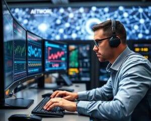 Wie arbeitet ein Systemadministrator im Netzwerkbetrieb?