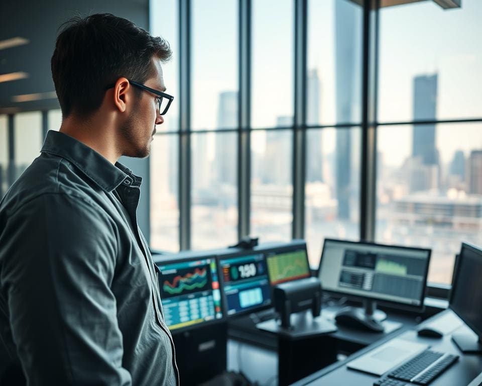 Wie arbeitet ein Techniker fuer Gebaeudeautomation?