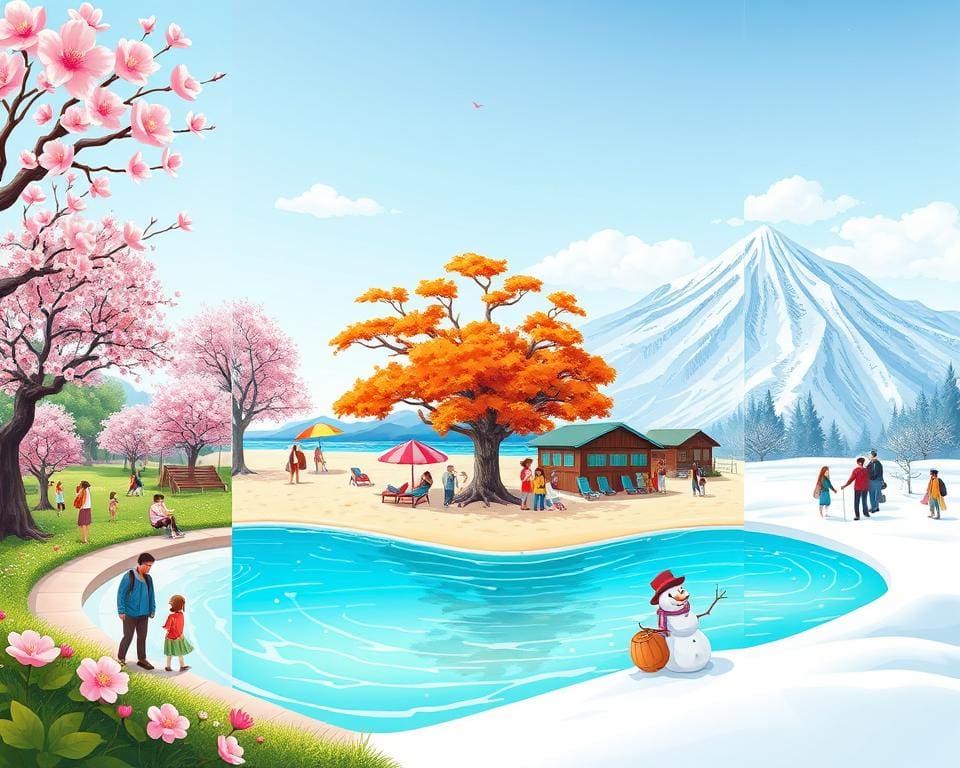 Wie findet man passende Reiseziele für jede Jahreszeit?