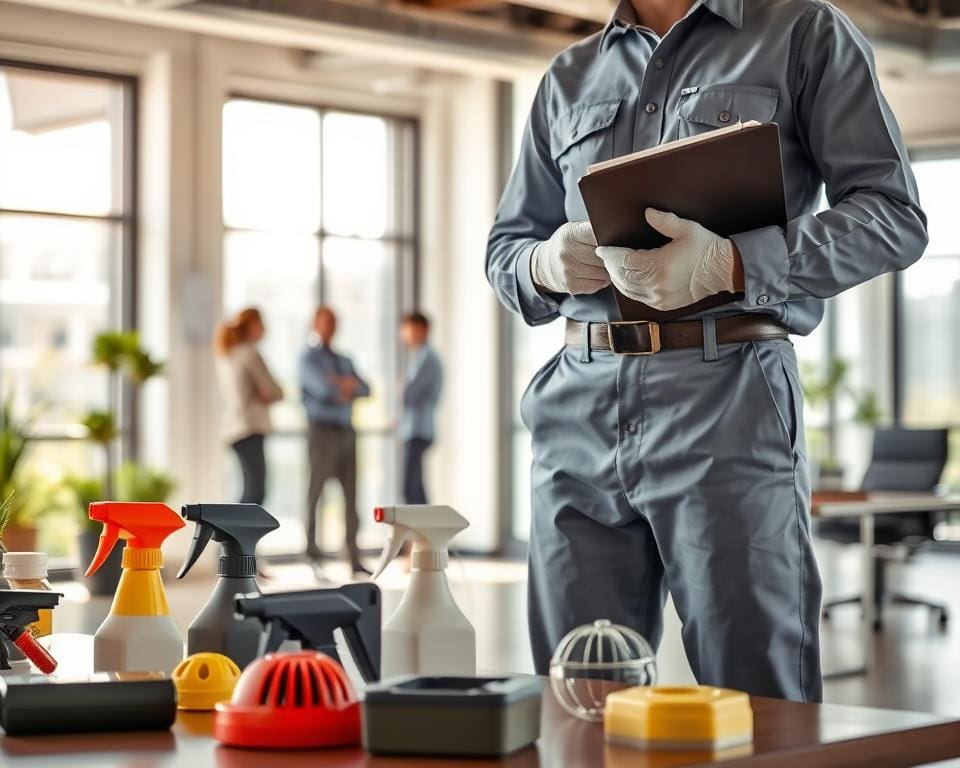 Wie hilft ein Schädlingsbekämpfer im Gewerbe?