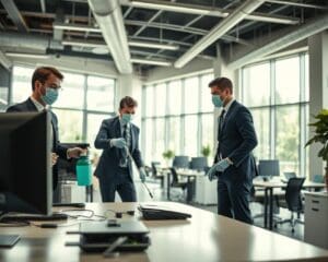 Wie unterstützt ein Desinfektionsservice Unternehmen?