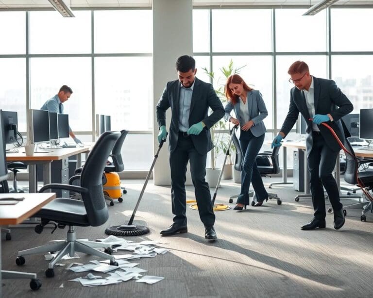 Wie unterstützt ein Notfallreinigungsdienst Firmen?