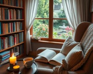 Wie verbinden Bücher Entspannung und Inspiration?