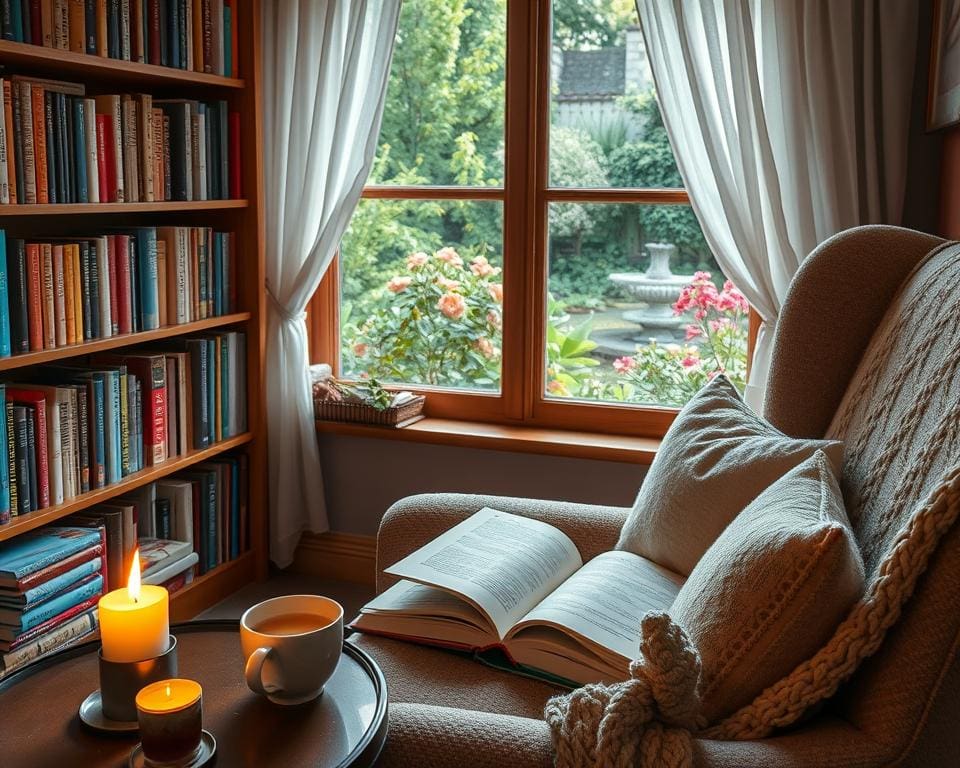 Wie verbinden Bücher Entspannung und Inspiration?
