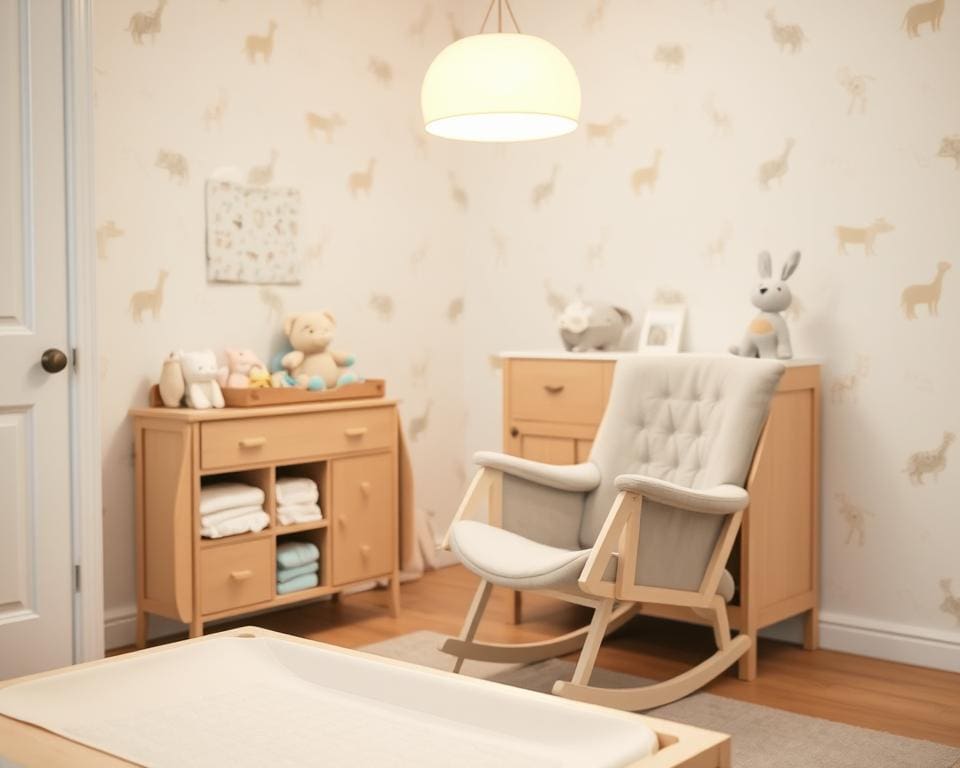 Was braucht man für eine gemütliche Wickelecke?