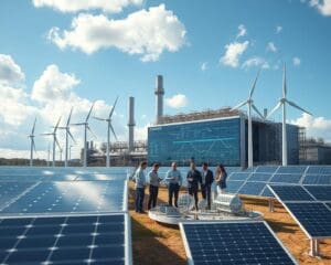 Wie unterstützen technische Lösungen Energieversorgung?