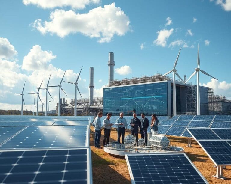 Wie unterstützen technische Lösungen Energieversorgung?