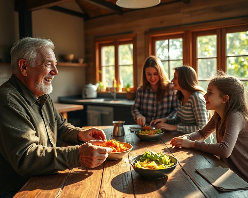 Wie verbindet gutes Essen Menschen jeden Alters?