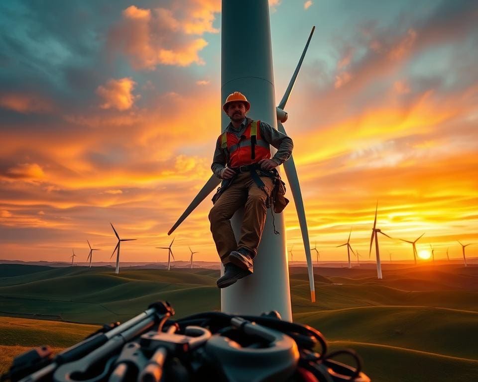 Warum sind Servicetechniker für Windkraftanlagen gefragt?
