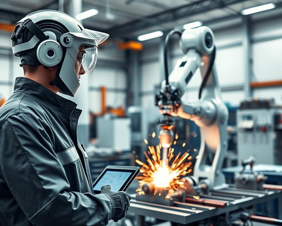 Wie arbeiten Spezialisten für Roboterschweissen?