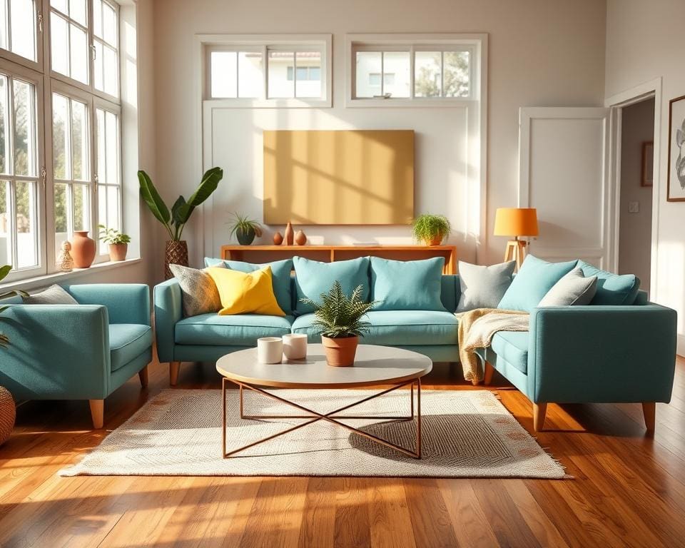 Wie kombiniert man Farben harmonisch im Wohnraum?