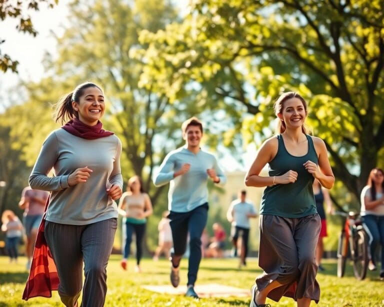 Wie wirkt sich Bewegung positiv auf die Stimmung aus?
