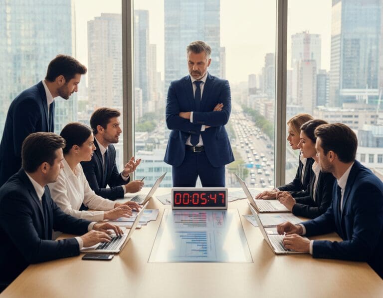 Entscheidungen Zeitdruck Management