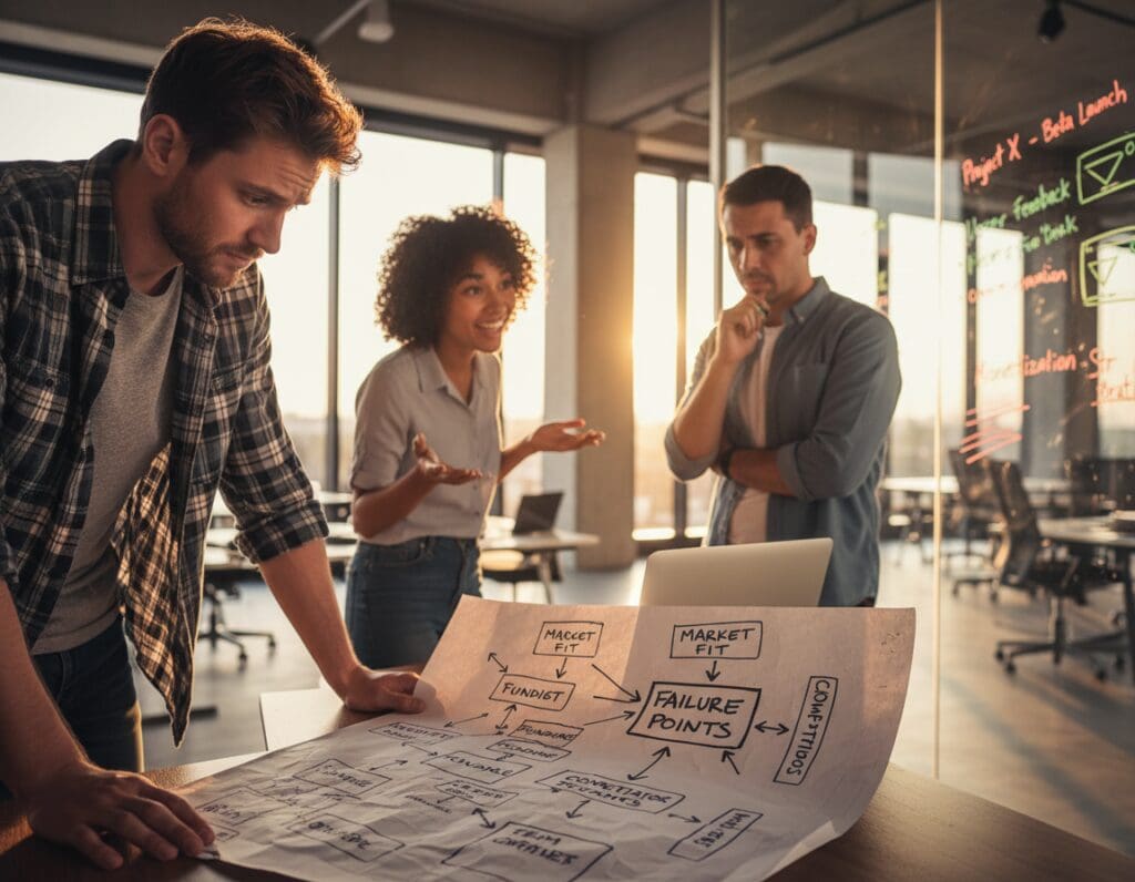 Startups scheitern Gründe