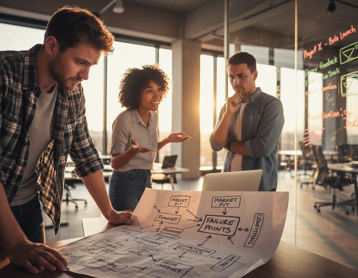 Startups scheitern Gründe