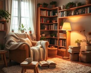 Wie gestaltet man eine gemütliche Leseecke zuhause?