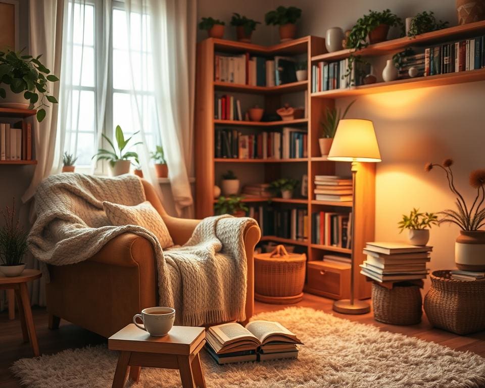 Wie gestaltet man eine gemütliche Leseecke zuhause?