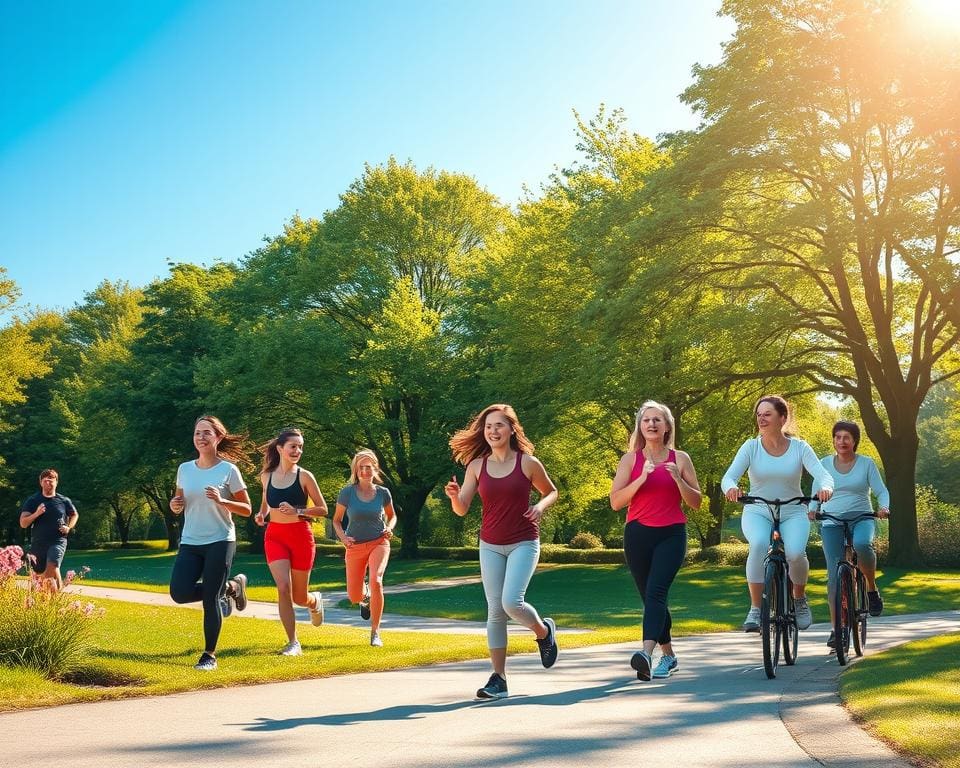 Bewegung Gesundheit Vorteile