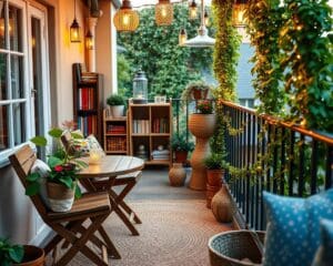 Balkon gemütlich gestalten