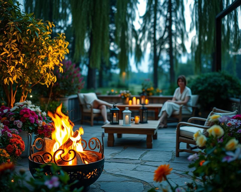 Feuerkorb Garten