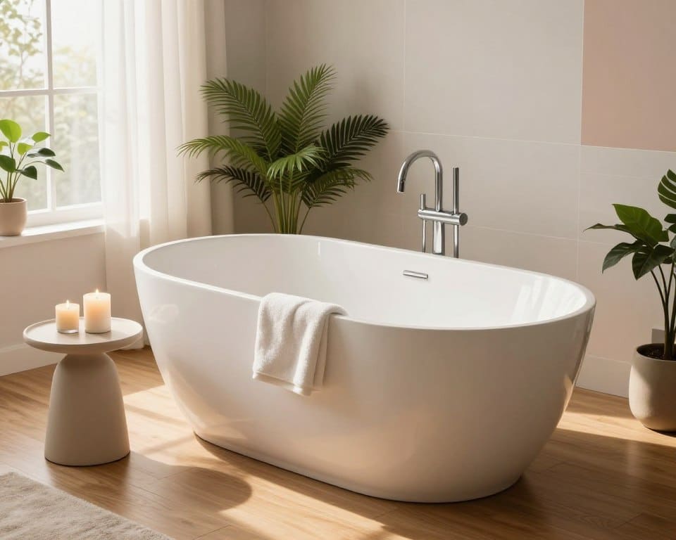 freistehende Badewanne